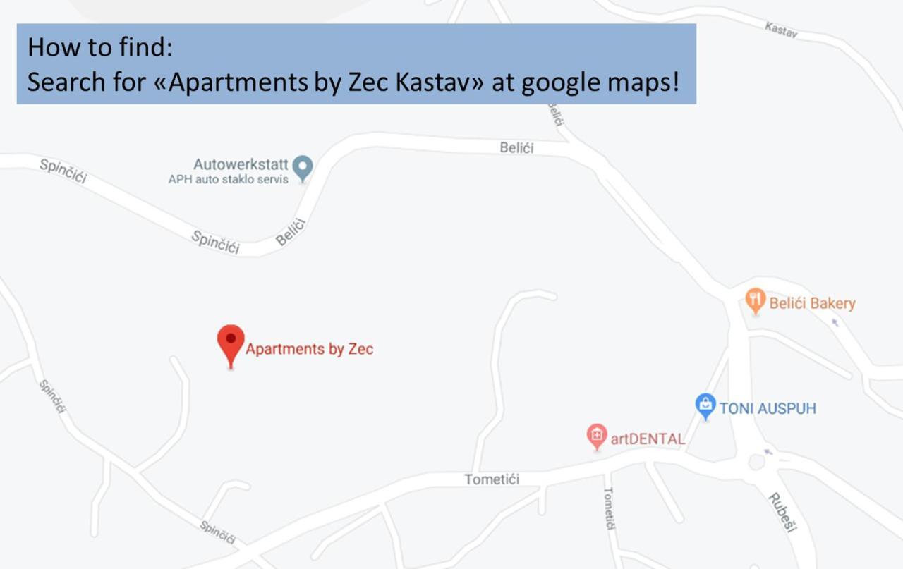 Apartments By Zec Kastav Buitenkant foto